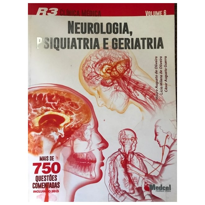 Livro - R3 Neurologia Psiquiatria e Geriatria Vol 6 2016 - Medcel