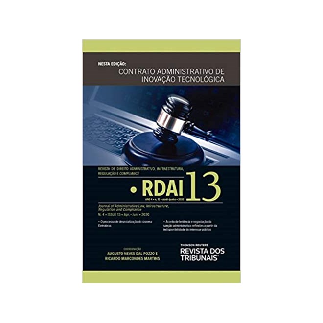 Livro - RDAI: Revista de Direito Administrativo, Infraestrutura - Martins - Revista dos Tribunais