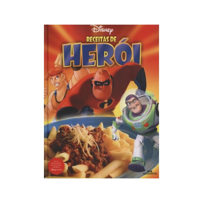 Livro Receitas De Herói - Disney - Melhoramentos