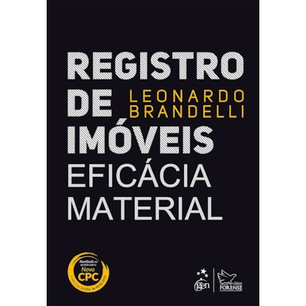 Livro - Registro de Imóveis - Eficácia Material - Brandelli Livro - Registro de Imóveis - Eficácia Material - Brandelli