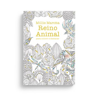 Livro - Reino Animal Para Colorir e Destacar - Marotta - Sextante