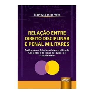 Livro - Relacao entre Direito Disciplinar e Penal Militares - Analise com a Estrutu - Melo