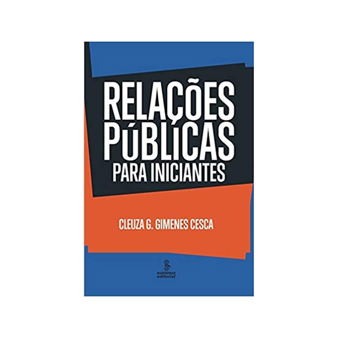 Livro - Relacoes Publicas para Iniciantes - Cesca
