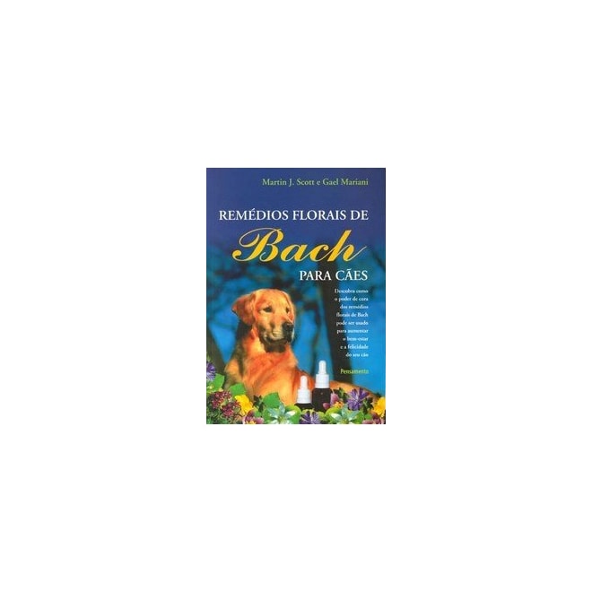 Livro Remédios Florais De Bach Para Cães Mariani - 