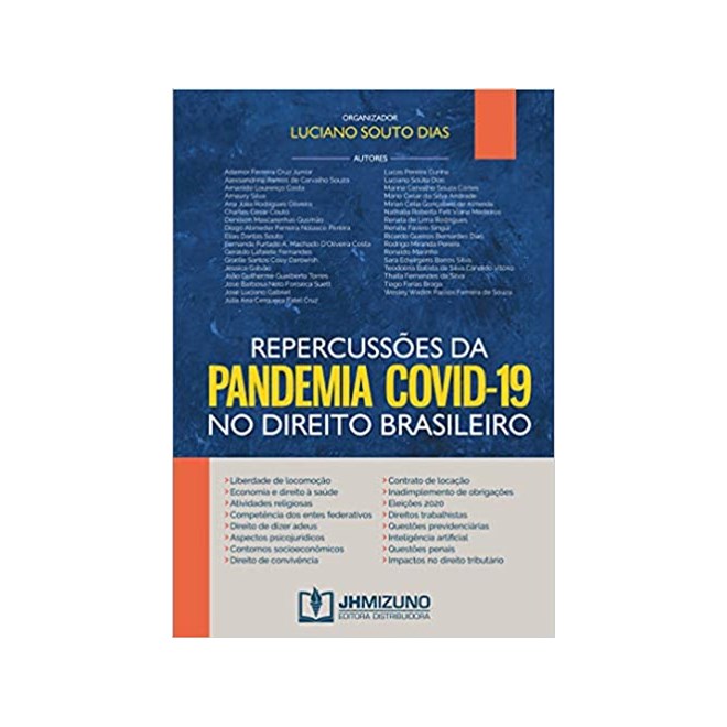 Livro - Repercussoes da Pandemia Covid-19 No Direito Brasileiro - Luciano Souto Dias