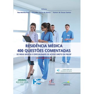 Livro Residência Médica 400 Questões Comentadas - Koch - Editora dos Editores