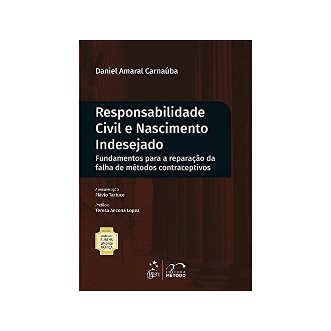 Livro - Responsabilidade Civil e Nascimento Indesejado - Carnauba