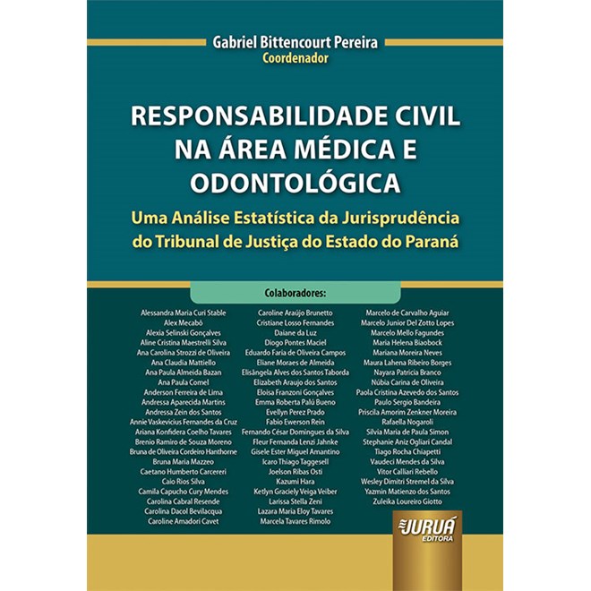 Livro - Responsabilidade Civil Na Area Medica e Odontologica - Pereira