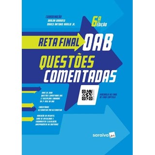 Livro - Reta Final Oab - Questoes Comentadas - Barroso / Araujo Jr