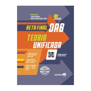 Livro - Reta Final OAB - Teoria Unificada - 9ª Edição 2020 - Barroso 6º edição