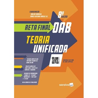 Livro - Reta Final Oab - Teoria Unificada - Barroso / Araujo Jr.