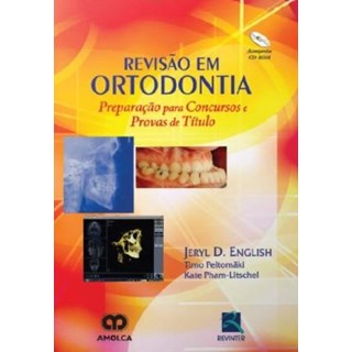 Livro Revisão em Ortodontia Preparação para Concursos e Provas de Títulos - English