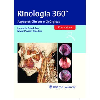 Livro - Rinologia 360  com Videos - Balsalobre/terepedin