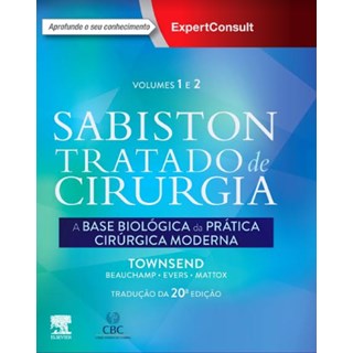 Livro Sabiston Tratado de Cirurgia 20a Ed 2019 - 2 Volumes