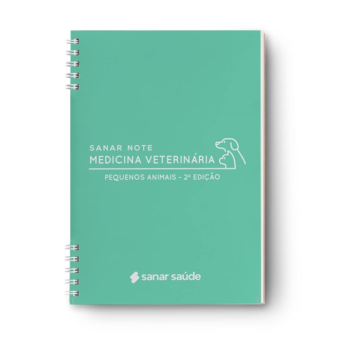 Livro Sanar Note Medicina Veterinária (Pequenos Animais) - Sanar