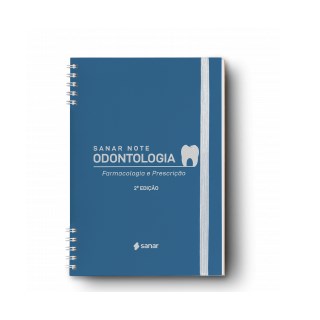 Livro Sanar Note Odontologia Farmacologia e Prescrição - Sokolonski - Sanar