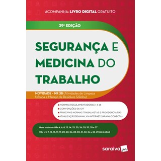 Livro - Seguranca e Medicina do Trabalho - Editora Saraiva