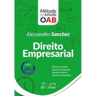Livro - Série Método de Estudo OAB - Direito Empresarial - Sanchez