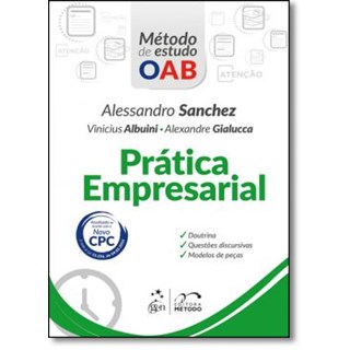 Livro - Série Método de Estudo OAB - Prática Empresarial - Sanchez