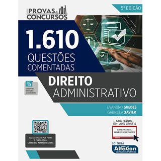Livro Série Provas & Concursos - Direito Administrativo - Alfacon