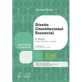 Livro - Série Provas & Concursos - Direito Constitucional Essencial - Dutra