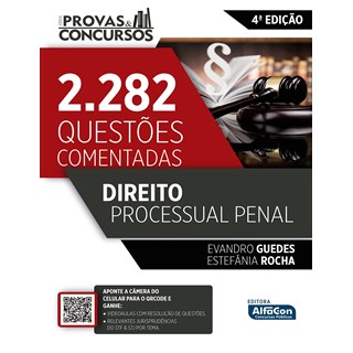 Livro Série Provas & Concursos - Direito Processual Penal - Guedes - AlfaCon