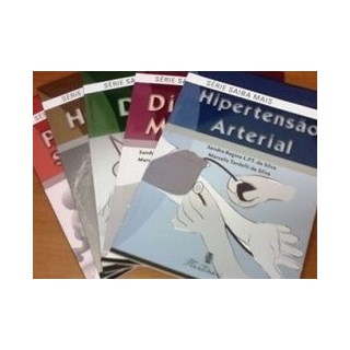 Livro - Serie Saiba Mais - Combo 5 vols - Dengue, Hepatite, Diabete Mellitus, Hipertensão Arterial e Primeiros Socorros - Tardelli
