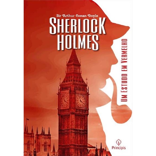 Livro - Sherlock Holmes - Um Estudo em Vermelho - Doyle