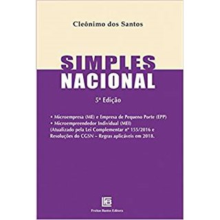 Livro - Simples Nacional - 05ed/18 - Santos