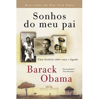 Livro Sonhos do Meu Pai - Obama - Companhia das Letras