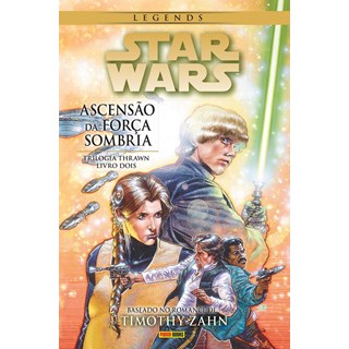 Livro - Star Wars Legends: a Trilogia Thrawn 2: a Ascensao da Forca Sombria (capa D - Baron