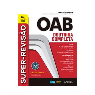Livro - SUPER-REVISÃO OAB - DOUTRINA COMPLETA - 10ª ED - 2020 - Garcia 10º edição