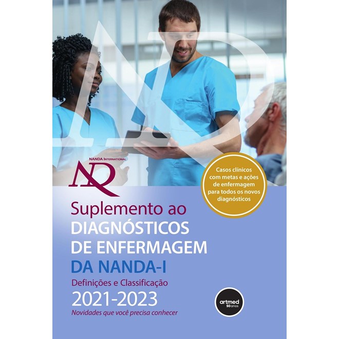 Livro Suplemento ao Diagnósticos de Enfermagem da NANDA-I: Definições e Classificação 2021-2023 - Artmed