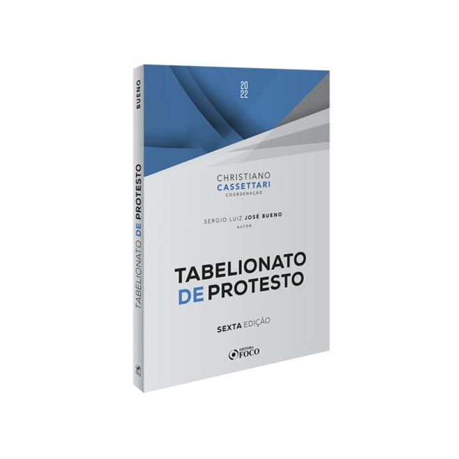 Livro Tabelionato de Protesto - Cassettari - Foco
