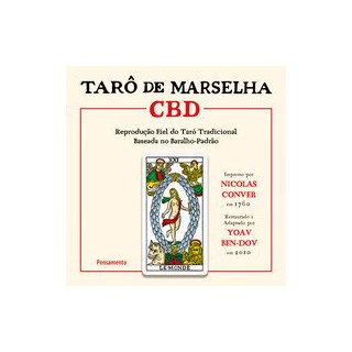 Livro - Tarô de Marselha CBD - Ben-Dov 1º edição