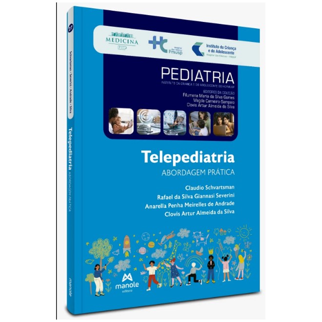 Livro Telepediatria: Abordagem Prática  - FMUSP - Manole