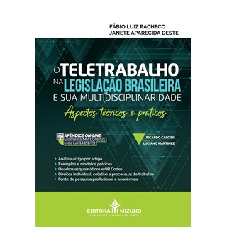 Livro - Teletrabalho Na Legislacao Brasileira e Sua Multidisciplinaridade, O - Pacheco