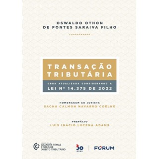 Livro - Transação Tributária - Saraiva Filho