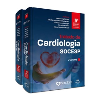 Livro Tratado de Cardiologia Socesp 2 Vol - Jatene - Manole