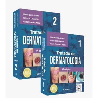Livro Tratado de Dermatologia 2 vol - Belda 2023 - Atheneu