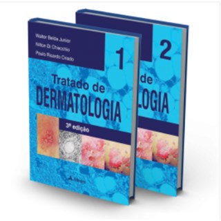 Livro  Tratado de Dermatologia - 2 volumes - Belda Jr. 3ª edição