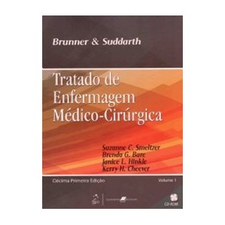 Livro Tratado de Enfermagem Médico-Cirúrgica - Brunner - 4 Volumes - 2012 #