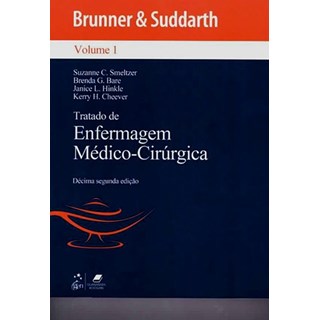 Livro - Tratado de Enfermagem Médico-Cirúrgica - Brunner - 4 Volumes - 2012 #