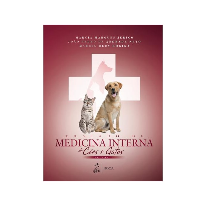 Livros De Medicina Veterinaria Para Iniciantes Livro - Tratado de Medicina Interna de Cães e Gatos - 2 Vol. - Jericó