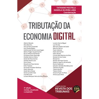 Livro Tributação Da Economia Digital - Piscitelli - Revista dos Tribunais