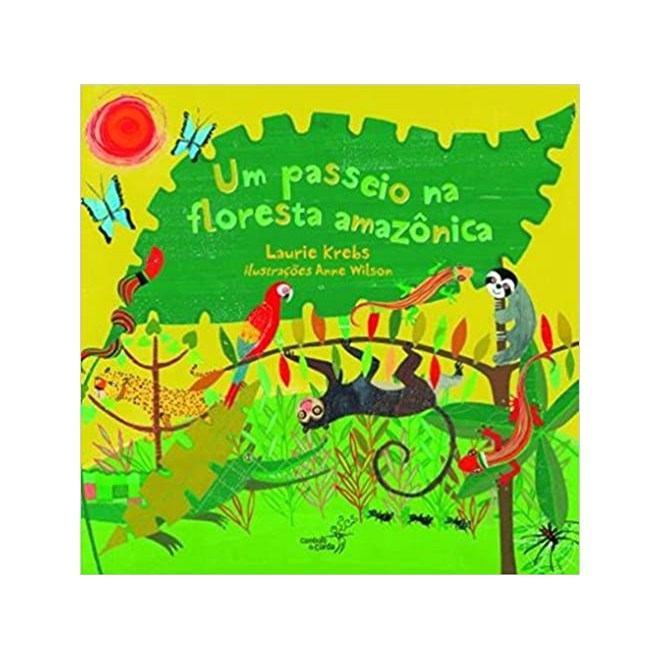 Livro - Um Passeio na Floresta Amazônica - Krebs - Edições Sm