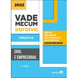 Livro Vade Mecum Civil e Empresarial Temático - Saraiva