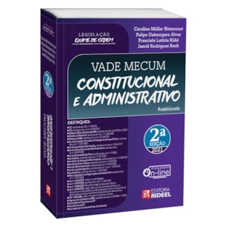 Livro - Vade Mecum Constitucional e Administrativo - Kühl - Pré Venda Livro - Vade Mecum Constitucional e Administrativo - Kühl - Pré Venda