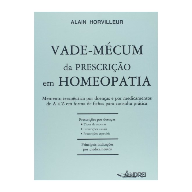 Livro - Vade- Mecum da Prescricao em Homeopatia - Horvilleur