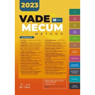 Livro - Vade Mecum Metodo 2023 - Editora Metodo